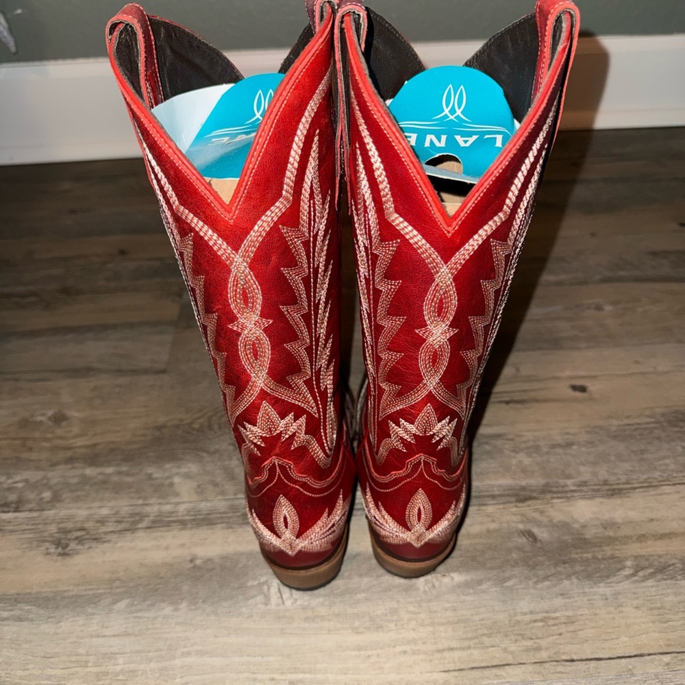 Red Cowboy Boots - Picture 3 of 6